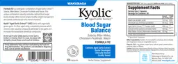 Label for Kyolic Formula 112