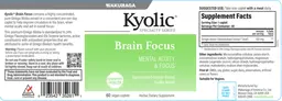 Label for Kyolic Brain Focus