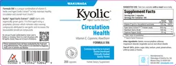 Label for Kyolic Formula 106