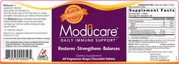 Label for Moducare Daily Immune Support