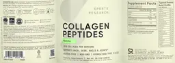 Label for Collagen Peptides Matcha 10g