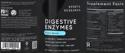 Label for Digestive Enzymes