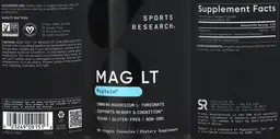 Label for Mag LT 2000 mg