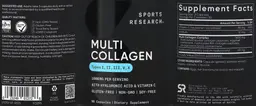 Label for Multi Collagen 1600 mg