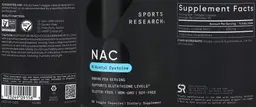 Label for NAC 600 mg