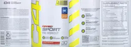 Label for C4 Ripped Sport Fruit Punch