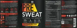 Label for Pre Sweat Watermelon Yuzu