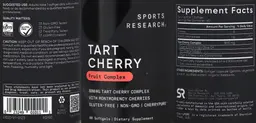Label for Tart Cherry Fruit Complex