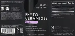 Label for Phytoceramides 350 mg