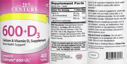Label for 600+D3