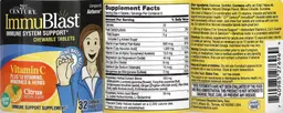Label for ImmuBlast Citrus