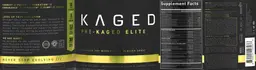Label for Pre-Kaged Elite Glacier Grape