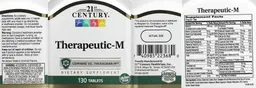 Label for Therapeutic-M