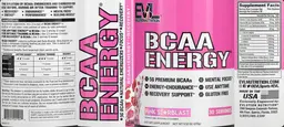 Label for BCAA Energy Pink Starblast