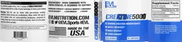 Label for Creatine5000 Unflavored