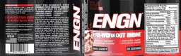 Label for ENGN Pre-Workout Ring Candy