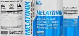 Label for Melatonin