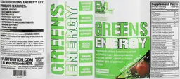 Label for Stacked Greens Energy Orchard Apple