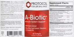 Label for A-Biotic