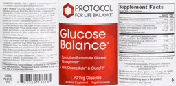 Label for Glucose Balance