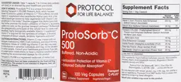 Label for ProtoSorb C 500