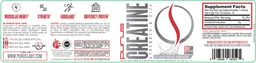 Label for Creatine
