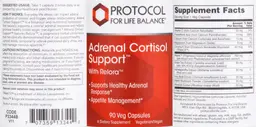 Label for Adrenal Cortisol Support with Relora