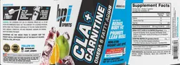 Label for CLA + Carnitine Fruit Punch