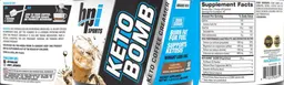 Label for Keto Bomb Caramel Macchiato