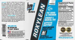 Label for RoxyLean