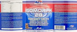 Label for Isomorph 28 Smores Flavor