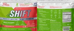 Label for Shift Watermelon Flavored