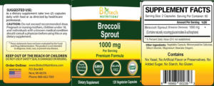 Broccoli Sprout 1000 mg
