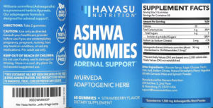 Ashwa Gummies Strawberry Flavor