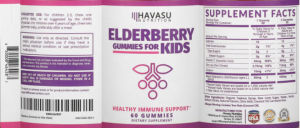 Elderberry Gummies For Kids