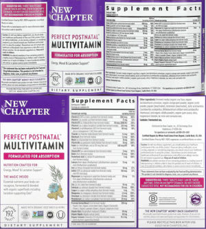 Perfect Postnatal Multivitamin