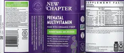 Label for Prenatal Multivitamin Berry Citrus Flavored