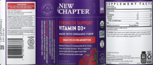 Strength Support Vitamin D3+ Mixed Berry