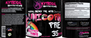 Unicorn Pre Glitter Punch