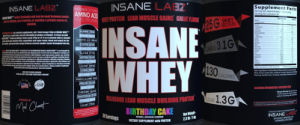 Insane Whey Birthday Cake