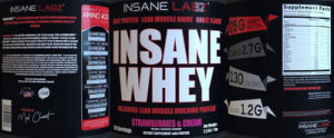 Insane Whey Strawberries & Cream
