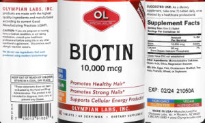 Biotin 10,000 mcg