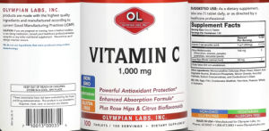 Vitamin C 1,000 mg