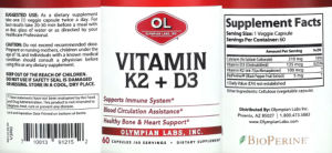 Vitamin K2 + D3
