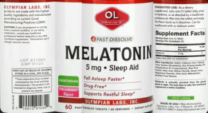 Melatonin 5 mg Strawberry Flavor