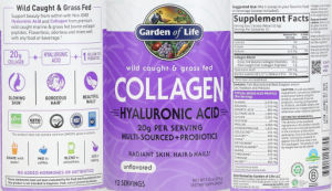 Collagen Hyaluronic Acid 20 g Unflavored