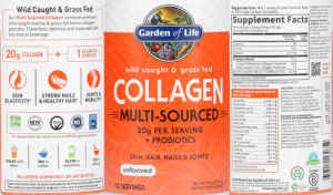 Collagen Multi-Sourced 20 g Unflavored