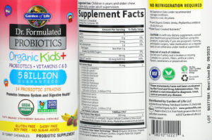 Organic Kids+ Tasty Organic Strawberry B