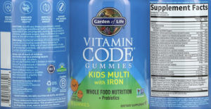 Gummies Kids Multi with Iron Orange Flav