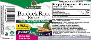 Burdock Root Extract 1,350 mg